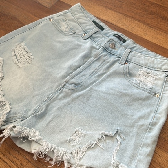 Wild Fable Highest Rise Jean Shorts Size 6 - Picture 2 of 8
